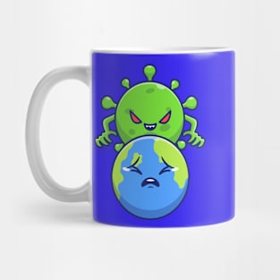 World Scare Corona Virus Cartoon (6) Mug